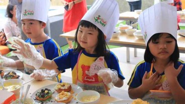 Berbagi Keseruan bersama Si Buah Hati Anda di "Fun Cooking Class" Harris Hotel Sentraland Semarang