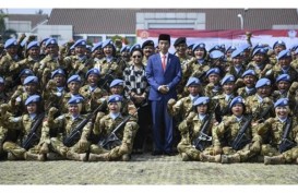 Presiden Jokowi Berangkatkan Pasukan Perdamaian Indonesia ke Kongo dan Lebanon