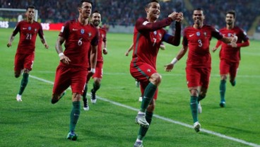 TIMNAS PORTUGAL: Tanpa Ronaldo dan 9 Pemain di Piala Dunia 2018