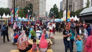 Jelang Penutupan Asian Games 2018, Kompleks GBK Penuh