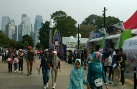 Hujan Deras Guyur Jakarta Jelang Acara Penutupan Asian Games 2018