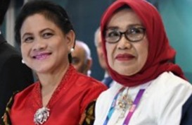HUT POLWAN: Ibu Iriana Joko Widodo dan Ibu Mufidah Jusuf Kalla Hadir di Monas