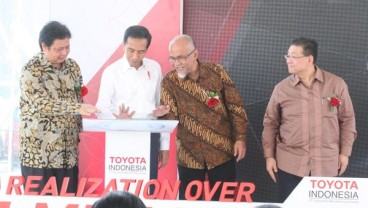 Ekspor Toyota Tembus 1 Juta Unit, Jokowi Harapkan Industri Lokal Terdongkrak