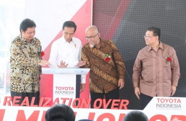 Ekspor Toyota Tembus 1 Juta Unit, Jokowi Harapkan Industri Lokal Terdongkrak