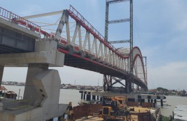 Progres Proyek Jembatan Musi VI Terkendala Pembebasan Lahan