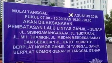 Sistem Ganjil Genap Bukan Solusi Final bagi Jakarta