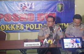 Truk Pengangkut Petugas Pengamanan Presiden Tabrakan, 1 Anggota Brimob Meninggal