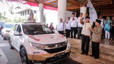 Honda CR-V Turbo Mulai Ekspedisi Jalur Darat 34 Gubernur