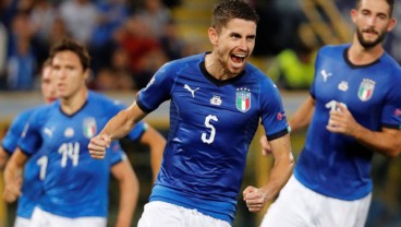 Hasil UEFA Nations League: Jorginho Selamatkan Italia di Hadapan Polandia