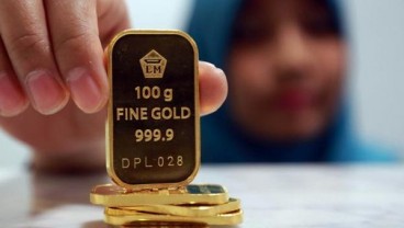 Emas Ditutup Turun Rp1.867 per Gram di Bursa New York