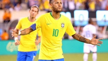 Brasil Sikat Amerika Serikat, Gol Neymar & Firmino