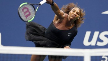 AS TERBUKA: Serena Williams Didenda US$17.000 