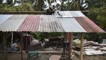 Perbaikan Rumah Rusak di NTB Dilakukan Gotong Royong