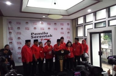 PEMILIHAN LEGISLATIF 2019: Beginilah Posisi PDIP  Menurut Hasil Survei LSI