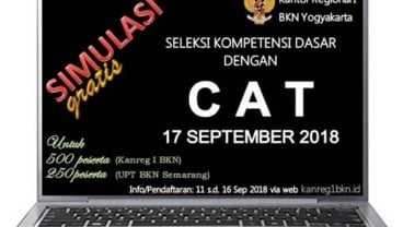 Calon Pelamar CPNS 2018 Berebutan Ikut Simulasi CAT BKN