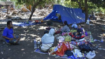 Kemenhub Bantu Trauma Healing bagi Anak Korban Gempa Lombok