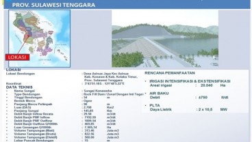 Bendungan Pelosika di Sultra Akan Tetap Dibangun, Kapan?