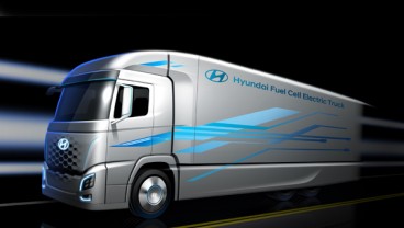 Setelah ix35 dan Nexo, Hyundai Tampilkan Truk Listrik Hidrogen