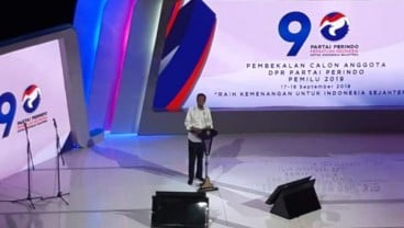 Hadiri Pembekalan Caleg Perindo, Presiden Jokowi Sebut Pemilu 2019 Pengalaman Berharga