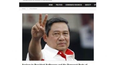 Asia Sentinel Minta Maaf, Ini Pernyataan SBY Soal Fitnah Kepada Dirinya