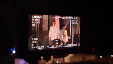 Jokowi dan Ma'ruf Amin Disambut "Flashmob" dan Lagu "Meraih Bintang"