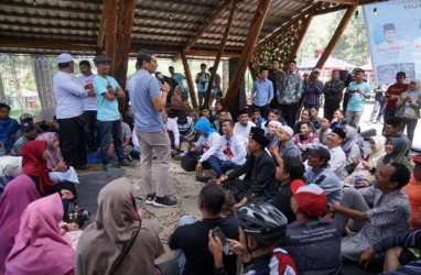 Sandi Temukan Tempe "Sachet" di Pasar Sendiko Semarang