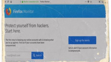 Data Pribadi Anda Dibobol? Lacak Lewat Firefox Monitor Ini