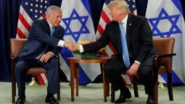 Presiden Trump Pilih Opsi Dua Negara untuk Selesaikan Konflik Israel-Palestina