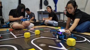 Siswa SD-SMP Malang Ikuti Kompetisi Robit Makeblock