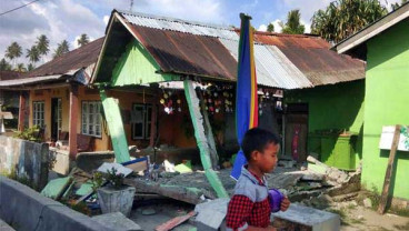 Akibat Gempa, Jaringan Komunikasi di Donggala Terputus
