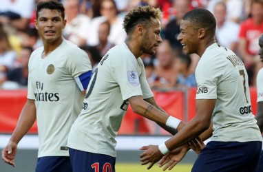 Hasil Liga Prancis: Dua Gol Neymar Antar PSG Remukkan Nice 3 – 0