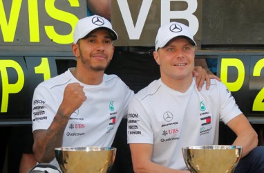 F1 GP Rusia, Bottas Menepi Buka Jalan Hamilton Juara