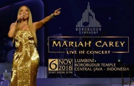 Borobudur Symphony Hadirkan Mariah Carey, Tiket Sudah Terjual 85%
