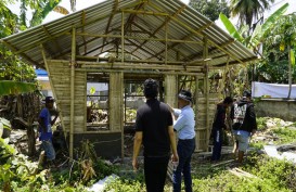 PT Abyor, ITB dan Unram Bangun Huntara di Lombok