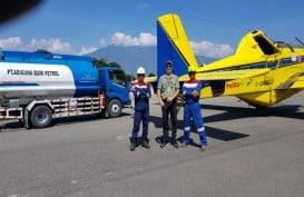 Air Tractor Bawa 4.000 liter Solar ke Palu