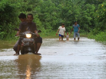 2.227 Orang Terdampak Langsung Banjir Nagan Raya