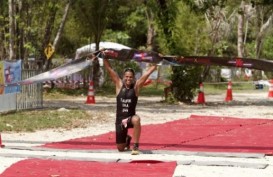 Muhammad Taufik Pertahankan Gelar Juara di Rhino Cross Triathlon