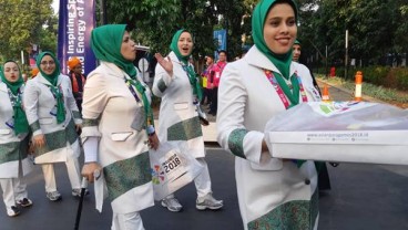 Jelang Pembukaan Asian Para Games 2018, Atlet Mulai Masuki Stadion Gelora Bung Karno