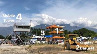 AirNav Indonesia Gunakan Mobile Tower di Bandara Palu