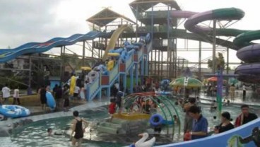 Tarif Masuk Waterpark Labersa Pekanbaru Kini Setengah Harga