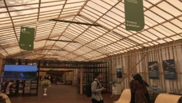 Filosofi 'Ngelmu Pring' Pavilion Indonesia di Hajatan IMF-Bank Dunia