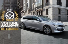 Peugeot 508 Terima Penghargaan Mobil Terhubung Top dari Situs 01Net.com