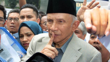 Amien Rais: "Apakah Ini Tindak Kriminalisasi Kepada Saya?