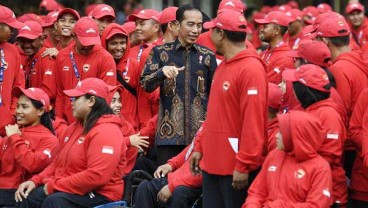 Presiden Jokowi Tonton Langsung Asian Para Games 2018