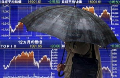Yen Tergelincir, Bursa Saham Jepang Rebound