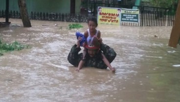 Korban Banjir Langkat 1.453 KK