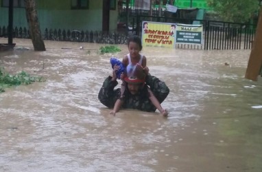 Korban Banjir Langkat 1.453 KK