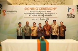 Summarecon Gandeng Toyota Housing Bangun Klaster di Karawang