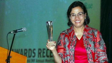 Sri Mulyani Terima Penghargaan Menteri Keuangan Terbaik untuk Asia Pasifik