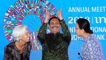 Luhut Klaim Pertemuan Tahunan IMF-Bank Dunia 2018 Berakhir Sempurna